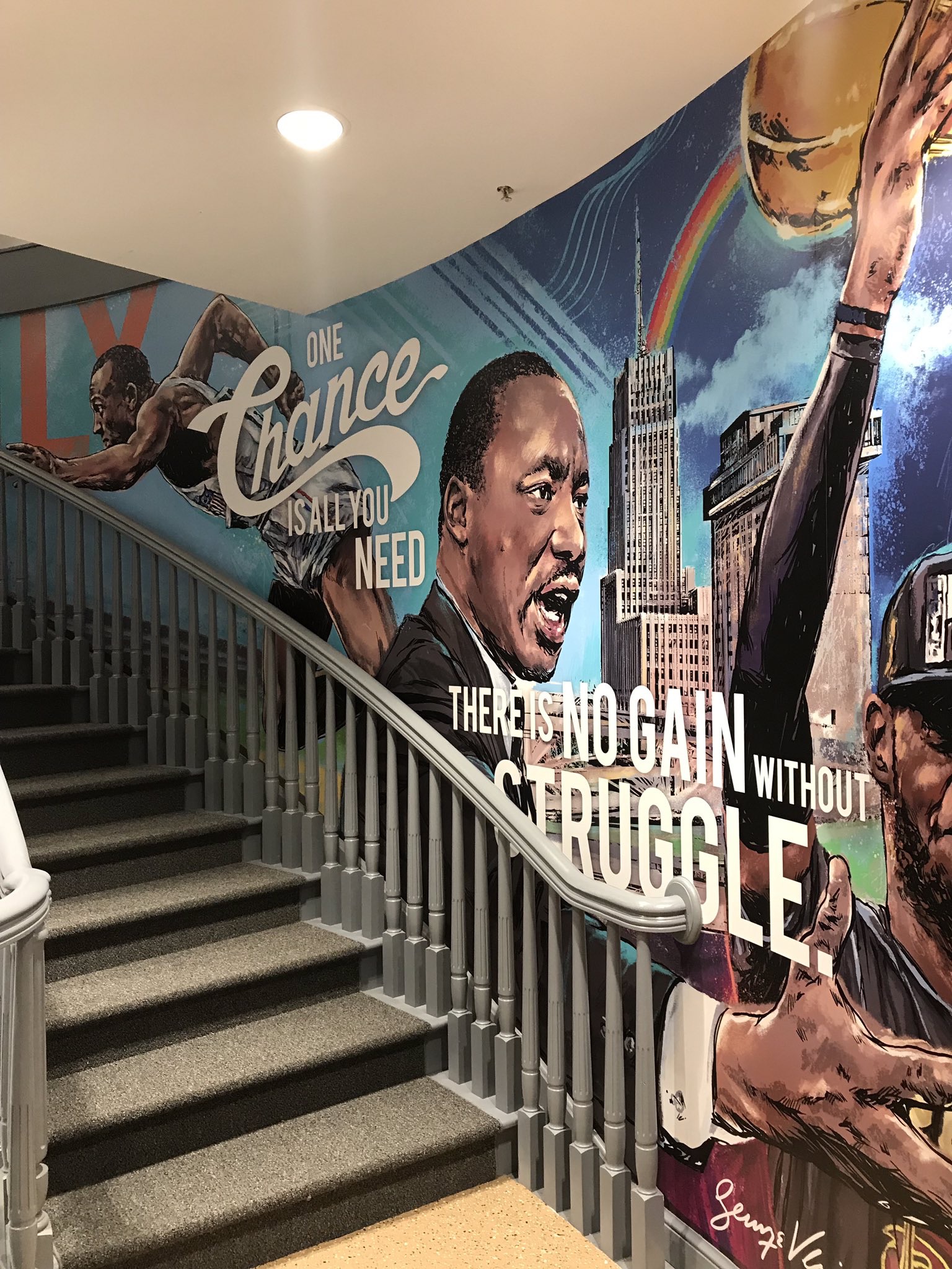 Q&A with the Muralist for LeBron James' I Promise School