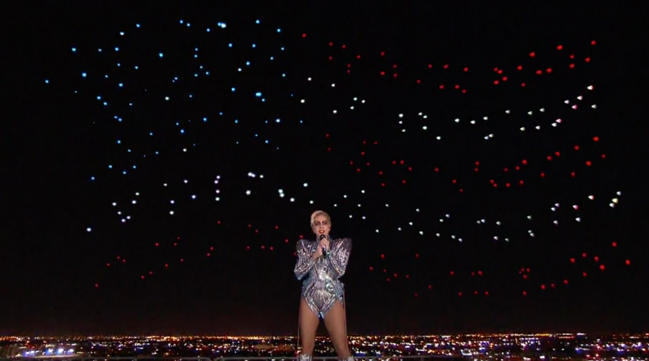 Intel Lights Up Houston's NRG Stadium for Lady Gaga