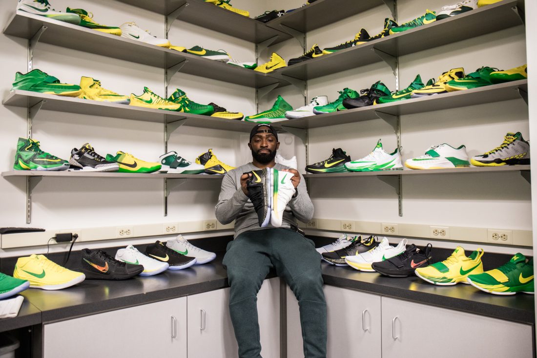 Oregon Basketball Locker Room