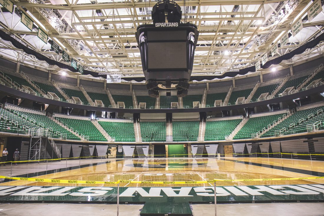 Michigan State Basketball Locker Room