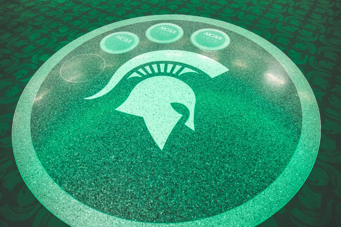 Michigan State Basketball Locker Room